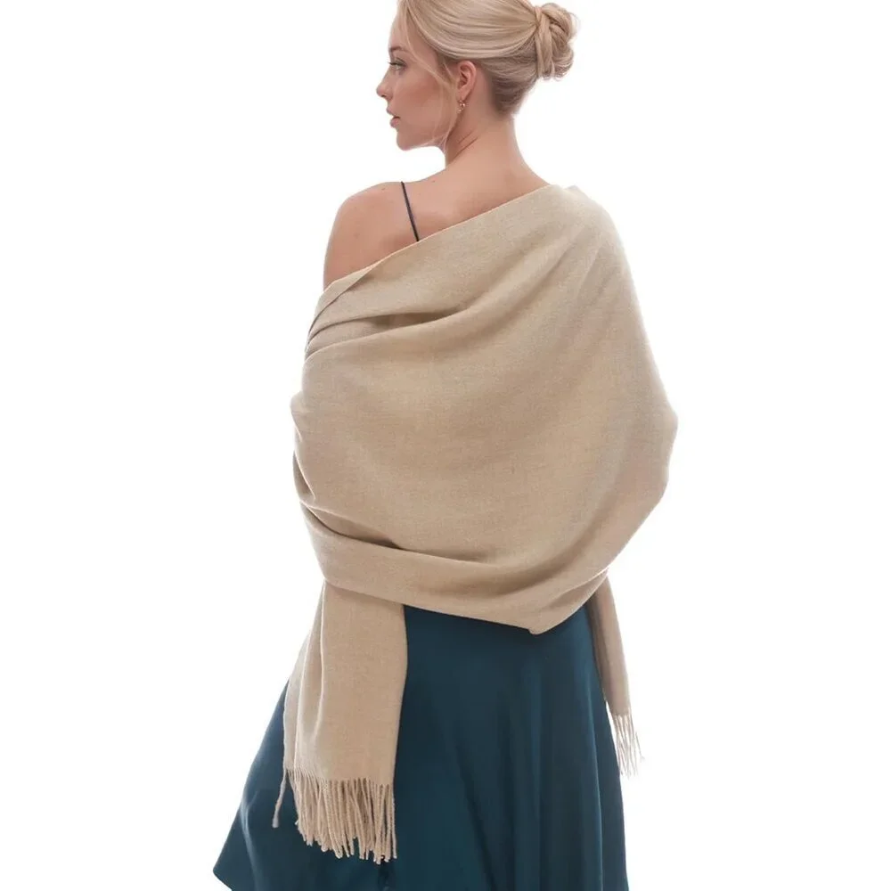 Women’s Pashmina Scarf Large Soft Warm Wraps for Evening Dresses